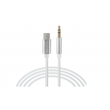 Laidas USB C - 3.5mm 1.5m baltas (white) 